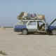 A scene from the film 2002 Heremakono depicting car culture in Mauritania.